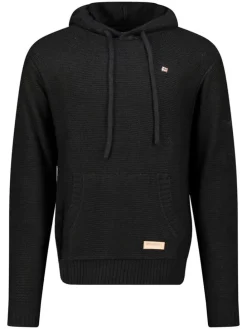 Hoodie "Faglio" zwart
