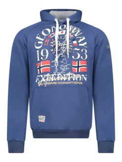 Hoodie "Gakim" blauw