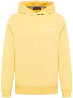 Hoodie geel