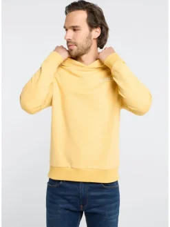 Hoodie geel