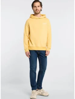 Hoodie geel