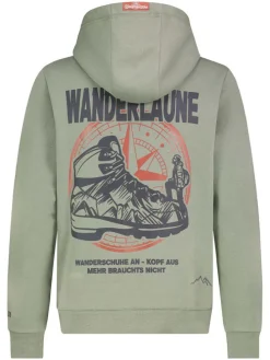 Hoodie groen