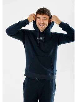 Hoodie in donkerblauw