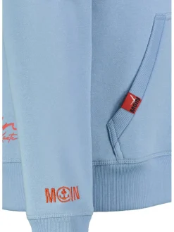 Hoodie lichtblauw