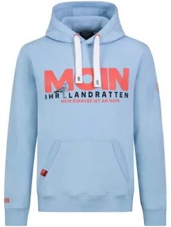 Hoodie lichtblauw