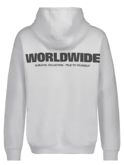 Hoodie lichtgrijs