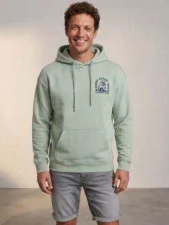 Hoodie lichtgroen