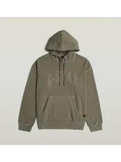 Hoodie olijfgroen