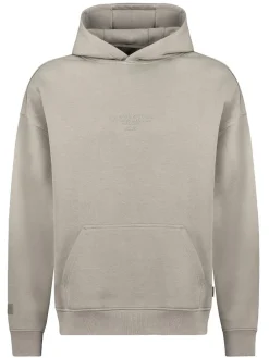 Hoodie taupe