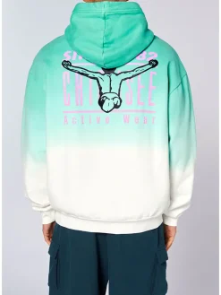 Hoodie turquoise