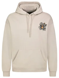 Hoodie zandkleurig