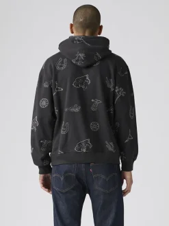 Hoodie zwart