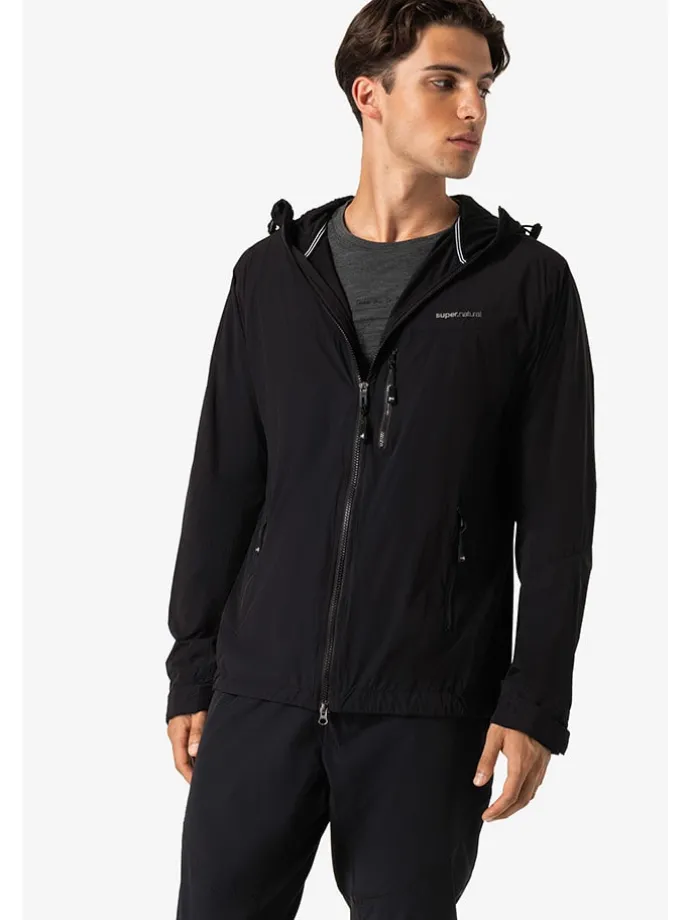 Hybride jas "Alpine Active" zwart