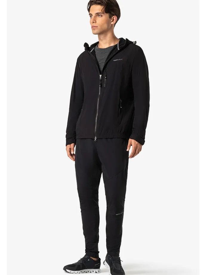 Hybride jas "Alpine Active" zwart