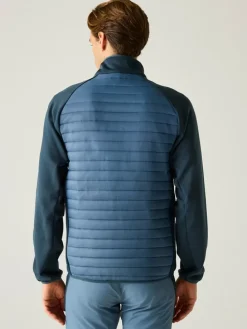 Hybride jas "Clumber" blauw