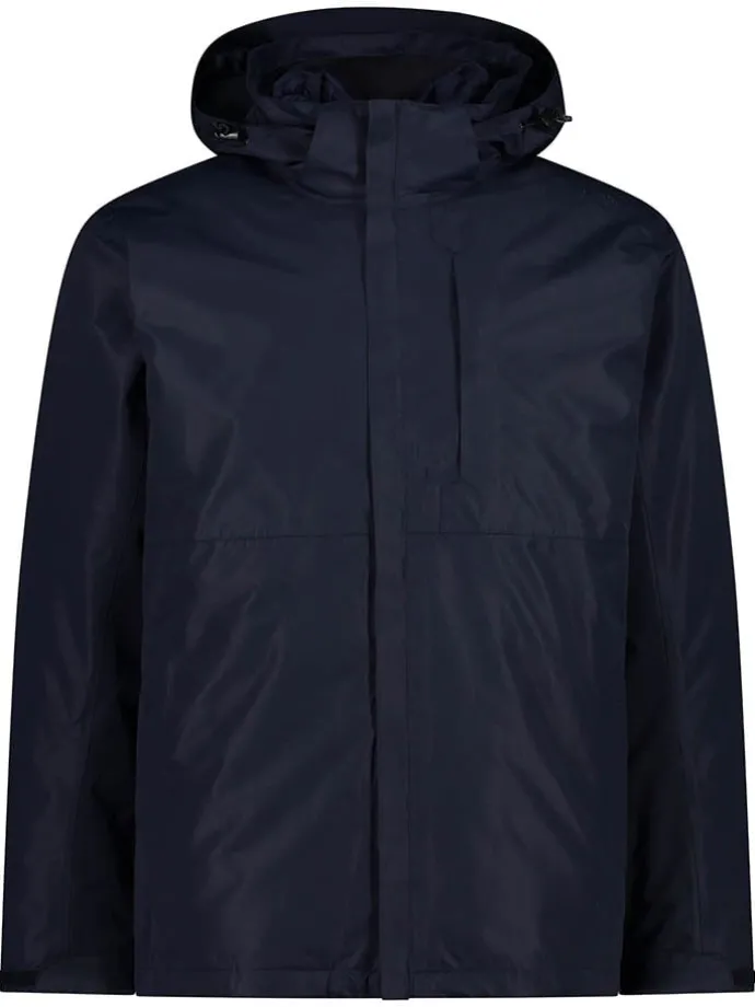 3-in-1 functionele jas donkerblauw
