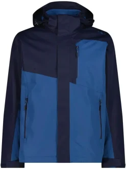 3-in-1 functionele jas donkerblauw
