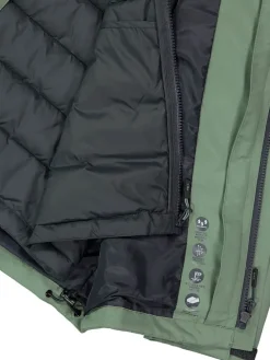 3-in-1 functionele jas groen