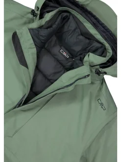 3-in-1 functionele jas groen