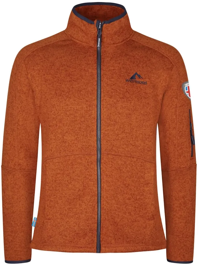 3-in-1 functionele jas "Hverfjall" oranje