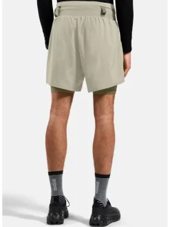 2-in-1 hardloopshorts "X-Alp Trail" beige
