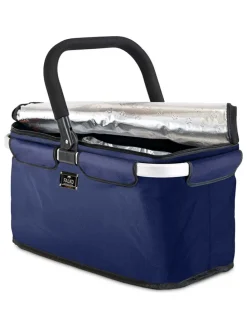 Isoleerboodschappentas "Falko" donkerblauw - (B)48 x (H)27 x (D)28 cm