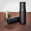 Isoleerfles zwart - 750 ml