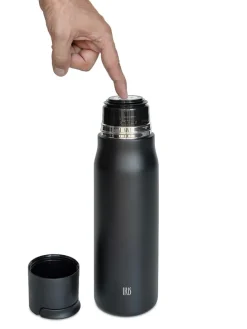 Isoleerfles zwart - 750 ml