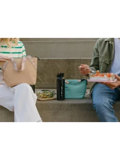 Isoleerlunchtas "On the go" beige - (B)33,5 x (H)24 x (D)14 cm