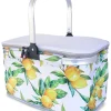 Isoleerpicknicmand "Lemon Pie" geel/groen/- (B)43 x (H)27 x (D)24 cm