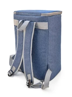 Isoleertas blauw - (B)29 x (H)39 x (D)21 cm