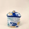 Isoleertas blauw/geel - (B)24 x (H)16 x (D)16 cm