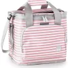 Koeltas "Biarritz" lichtroze/grijs - 15 l