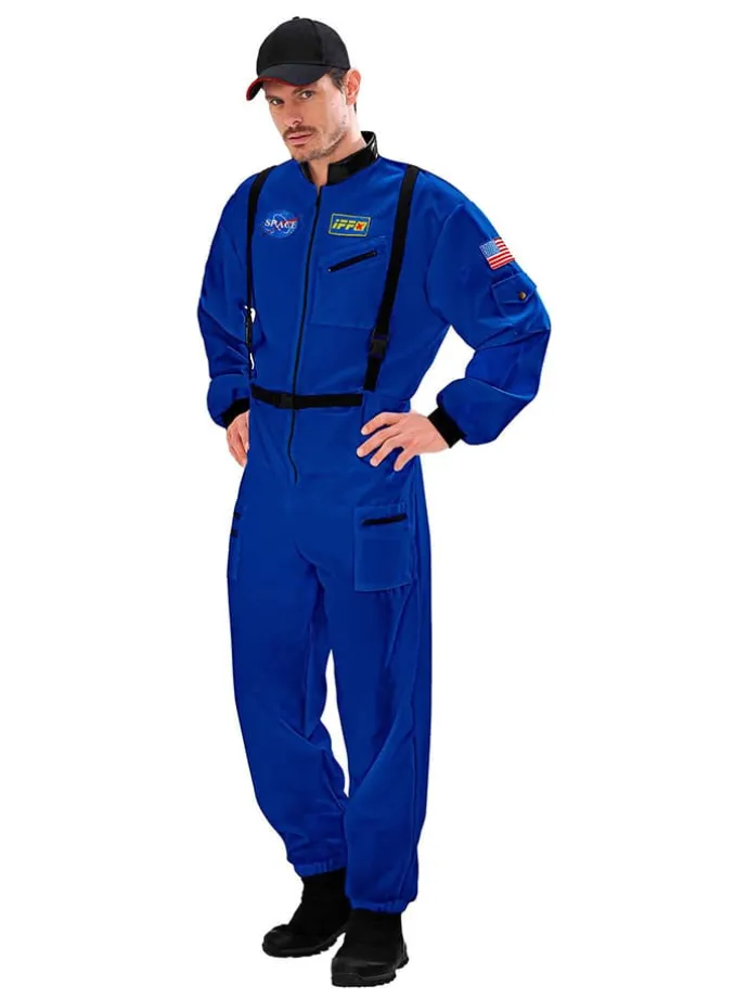 Kostuumpak "Astronaut" blauw