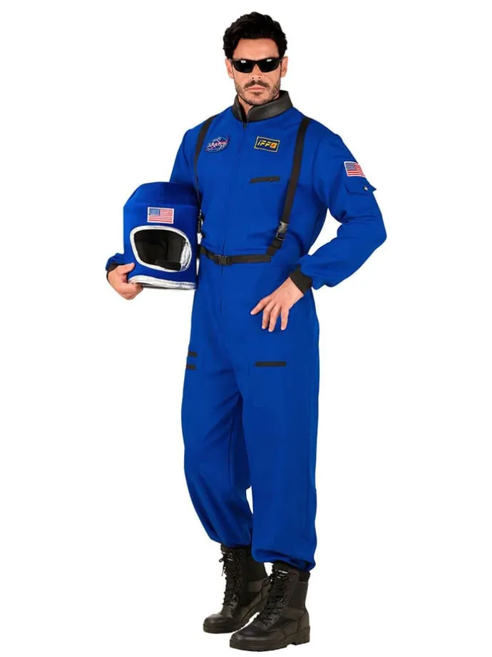 Kostuumpak "Astronaut" blauw