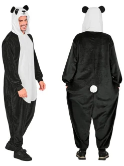 Kostuumpak "Panda" wit/zwart