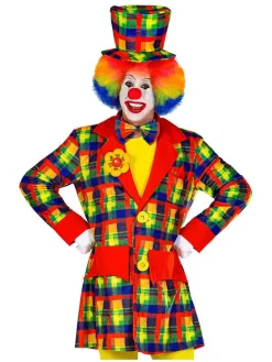 Kostuumtop "Clown" meerkleurig