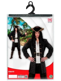 Kostuumtop "Piratenkapitein" bruin