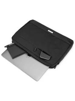 Laptoptas "Metro Device" zwart - (B)40 x (H)29 x (D)6 cm
