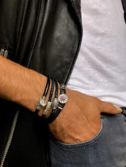 Leren armband