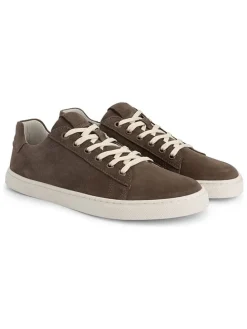 Leren barefootschoenen "Bergvik" bruin