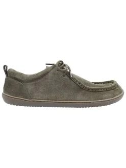 Leren barefootschoenen "Cricket Plus+' kaki