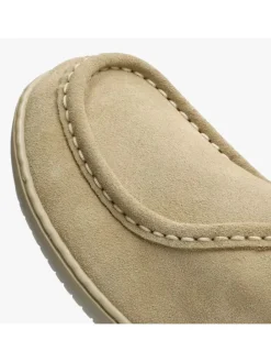 Leren barefootschoenen "Cricket" beige