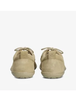 Leren barefootschoenen "Cricket" beige
