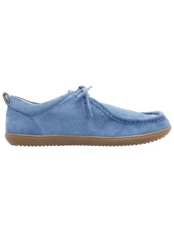 Leren barefootschoenen "Cricket" lichtblauw