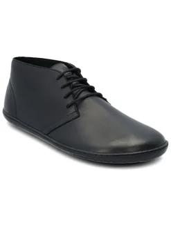 Leren barefootschoenen "Milano" zwart