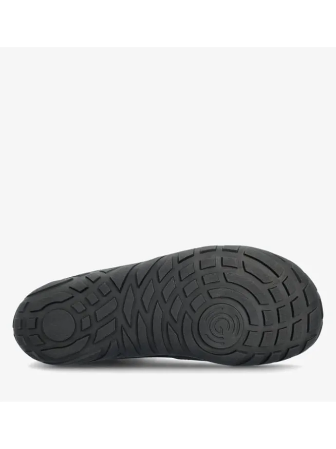 Leren barefootschoenen "Portland" zwart