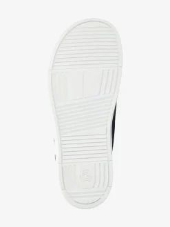 Leren barefootschoenen "Tide" donkerblauw