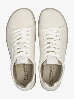 Leren barefootschoenen "Universe" crème