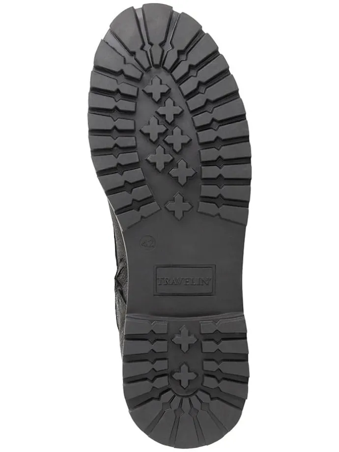 Leren boots "Akland" zwart